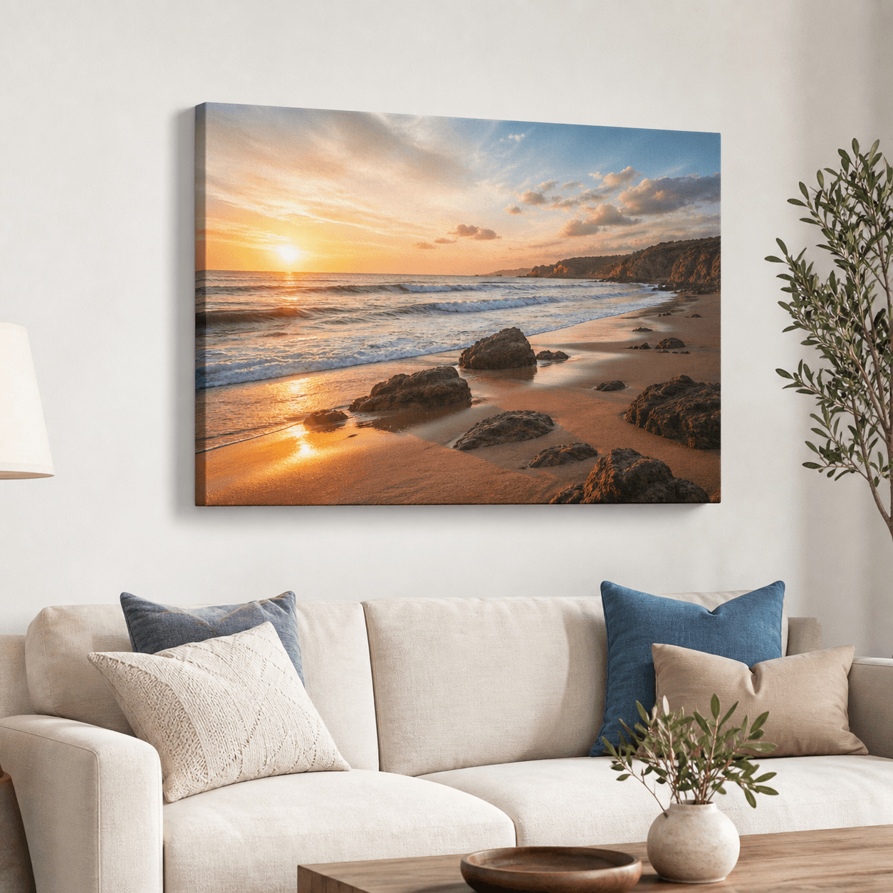 Canvas Prints photorealistic product mockup 1