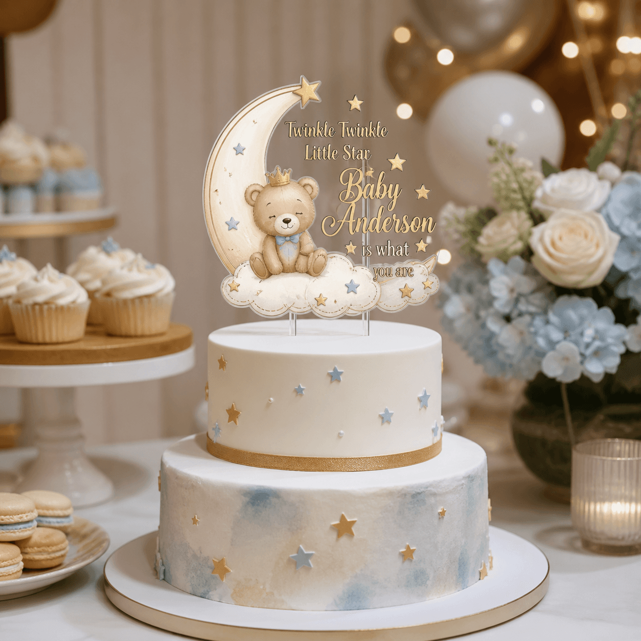 Baby Shower Cake Toppers