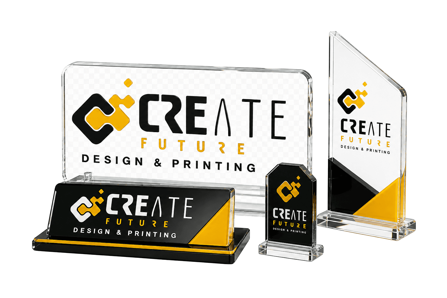 Acrylic Products product mockups