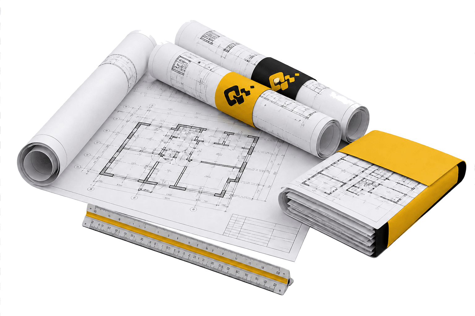 Blueprints product mockups