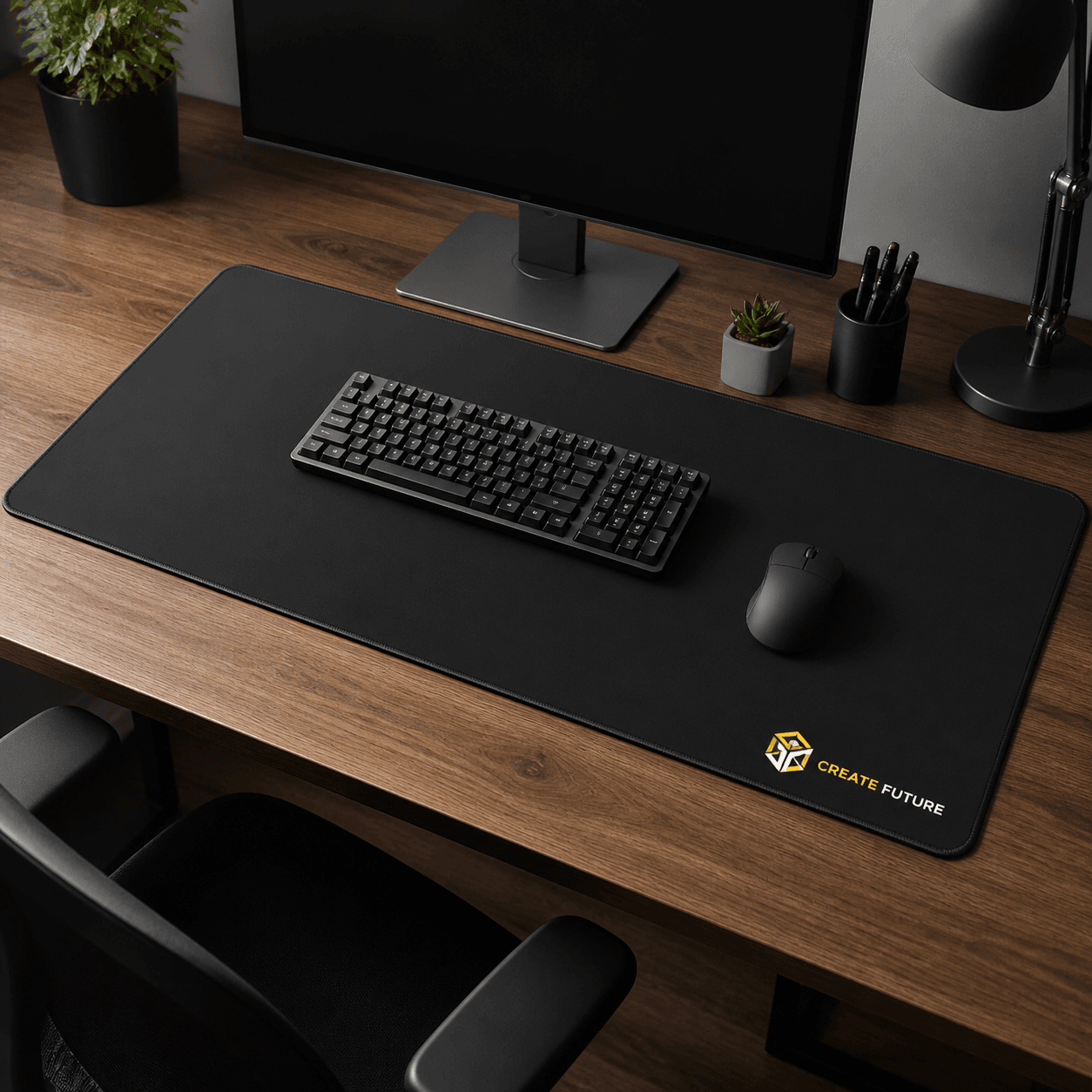 Custom Large Mouse Pads photorealistic promotional product mockup 1