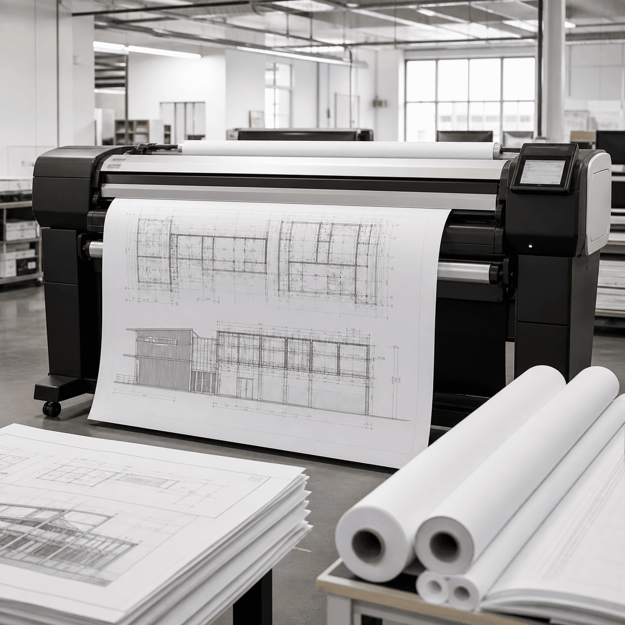 Large Format Drawing Printing