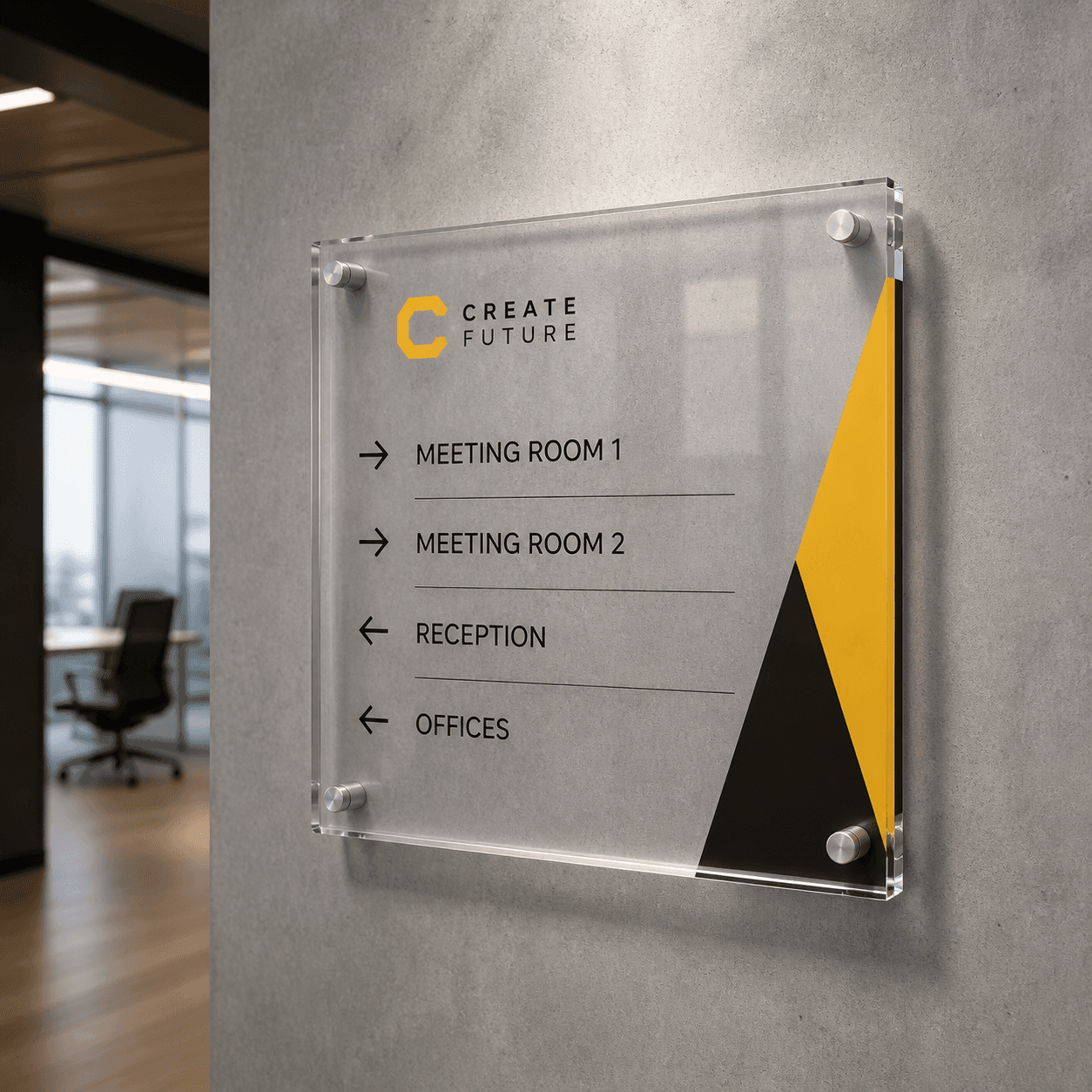 Acrylic Wall Signs