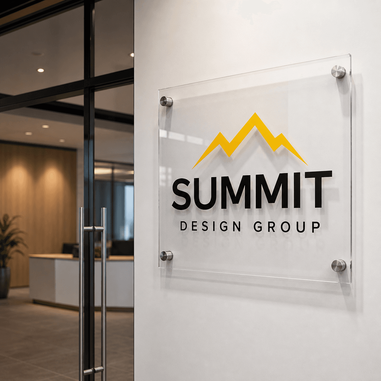 Cut Vinyl Acrylic Signs