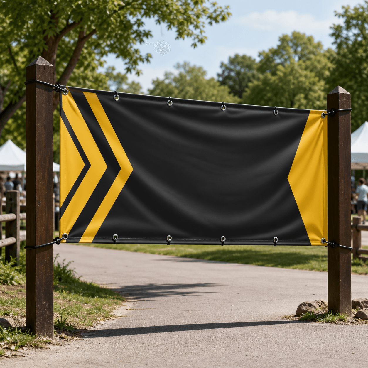 Vinyl Banner Printing photorealistic product mockup 1