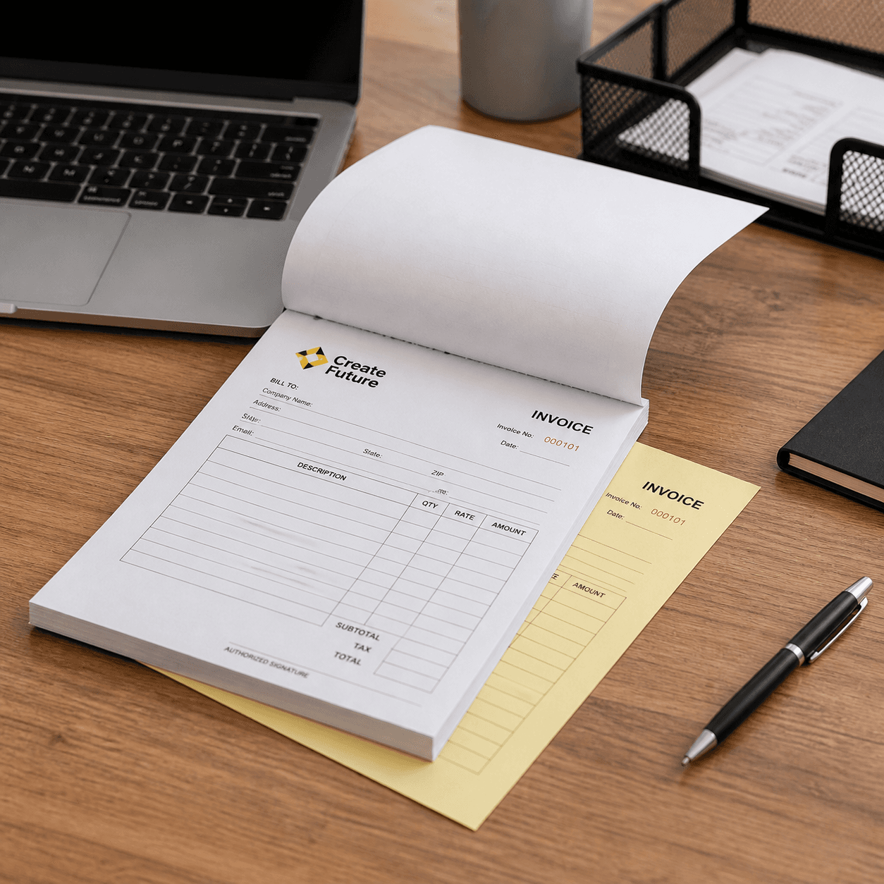 Carbonless Invoice Books