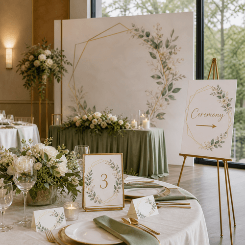 Wedding Display & Seating Chart